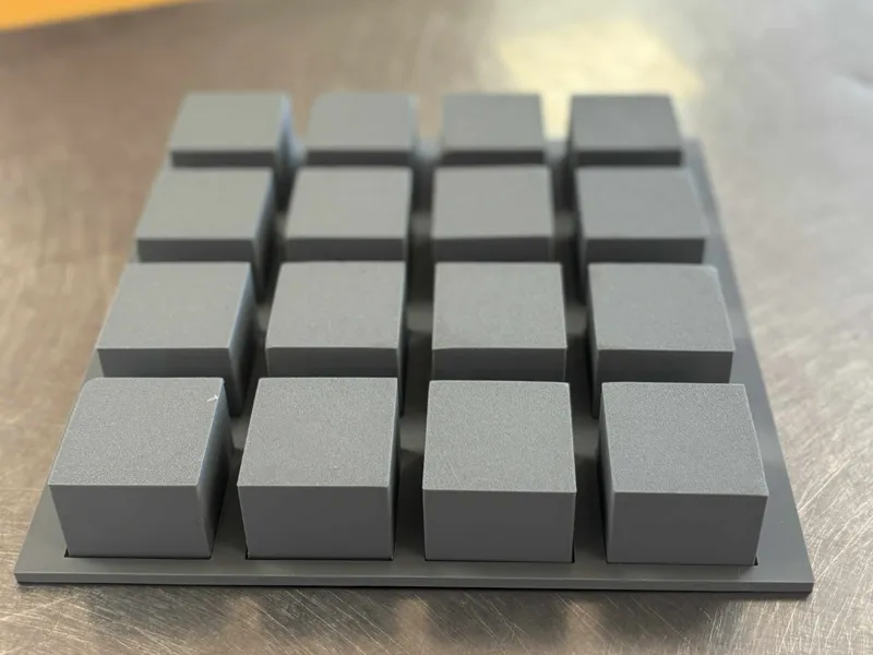 Memory bord voor concreet materiaal