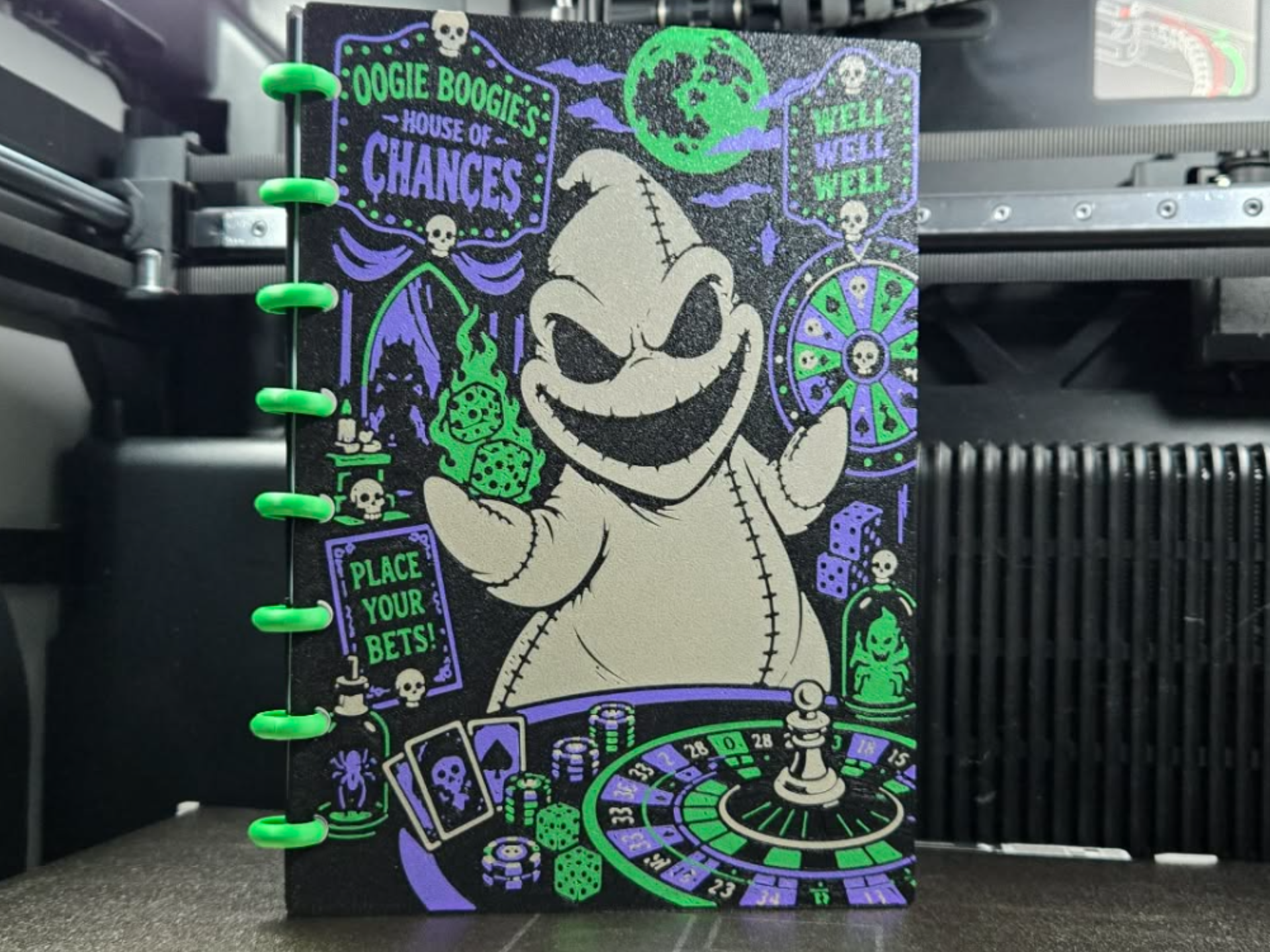A5 refillable Oogie 8 Ring Notebook - 1