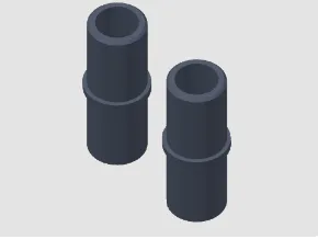 Tube connector 25x1.5mm 