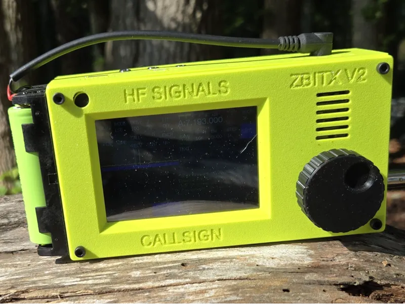 zBitx v2 Full Case With Editable Text