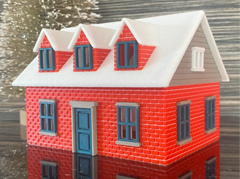 christmas brick house 