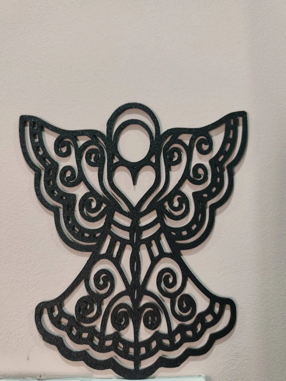 Angel wall art - Free 3D Print Model - MakerWorld