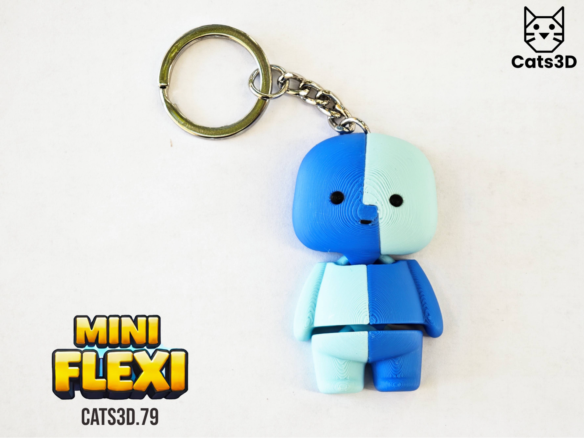 MINI BLUE キャラクターキーホルダー 36799288efa8d24c.jpg