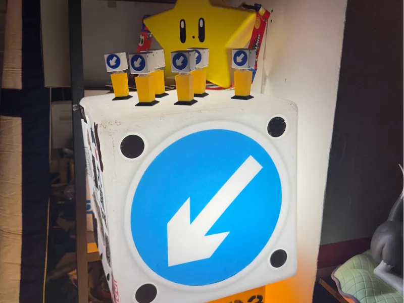 Fidget Clicker - Hong Kong Traffic Light