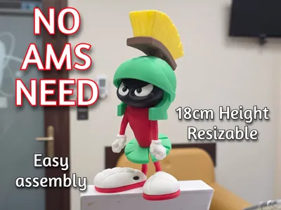 Marvin the Martian - No AMS - Easy assembly
