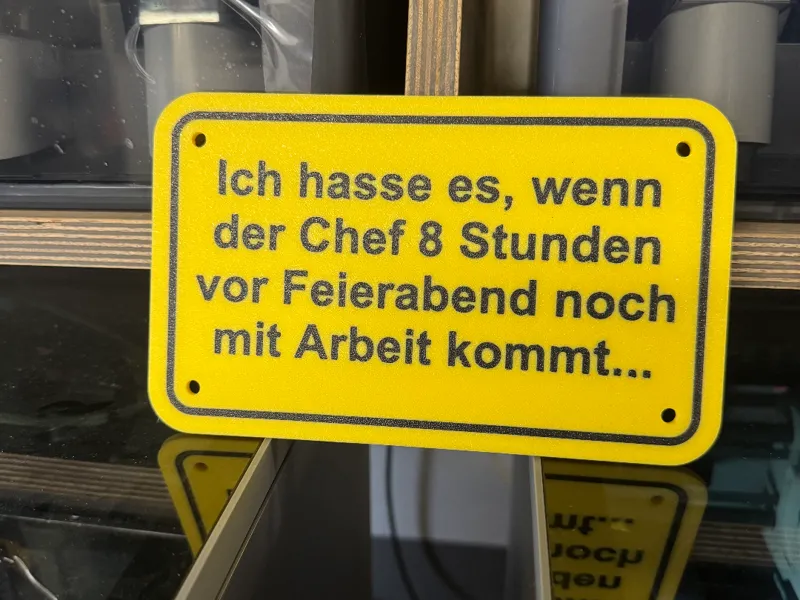 Prank sign