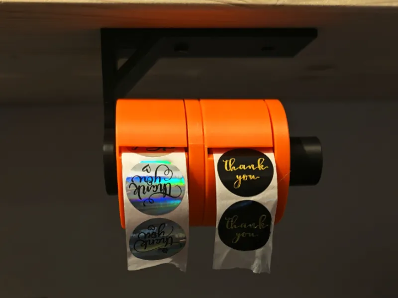 Holder for two tape rolls