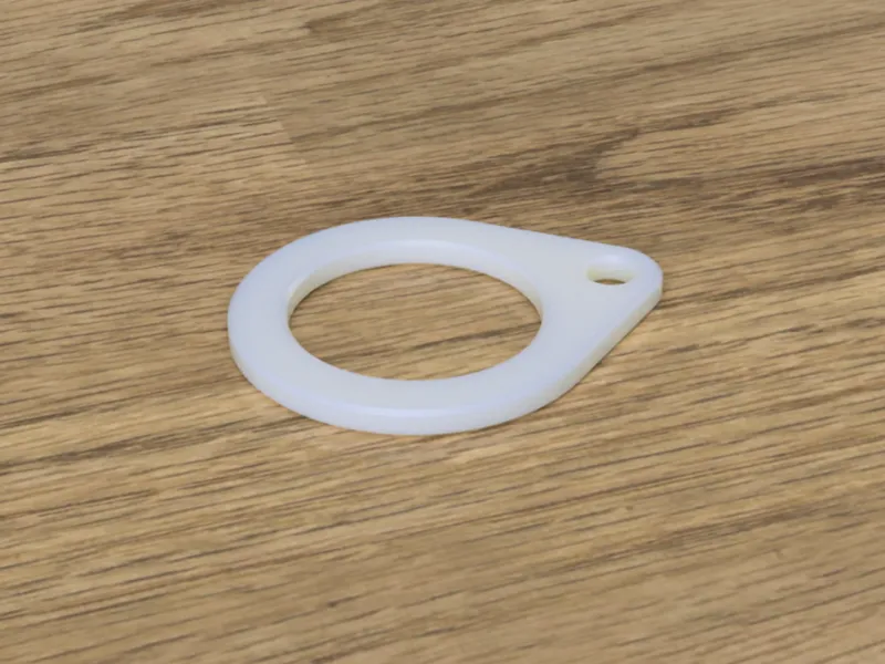 Parametric Flag Pole Clip Ring - Customize online