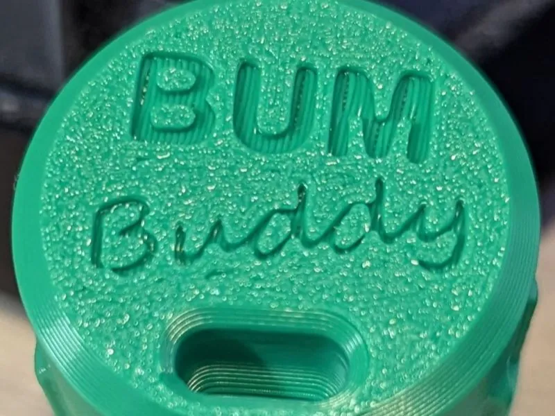 Bum Buddy bidet - labelled so everyone will know