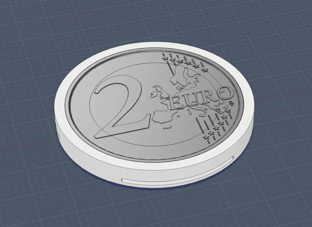 Customizable parametric coin with real coin core by Sallar MakerWorld ...