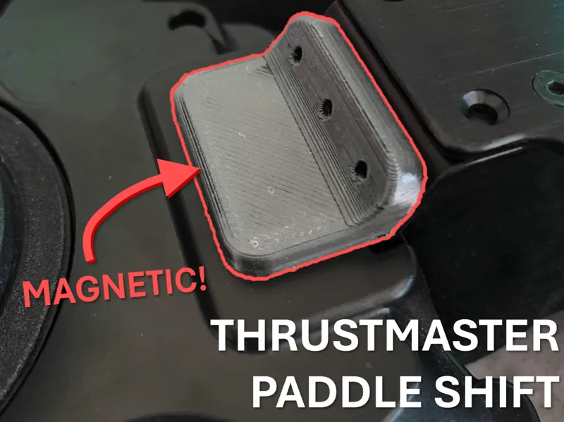 Thrustmaster Magnetic Paddle Shifter Mod
