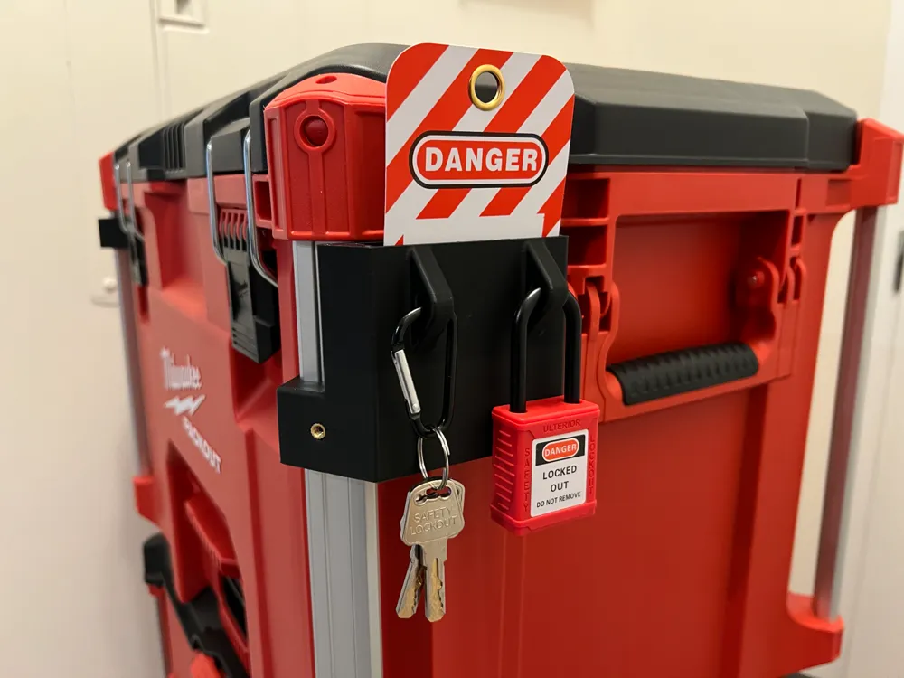 Milwaukee Packout Lockout Tagout Holder by ToolTechOutdoor MakerWorld ...