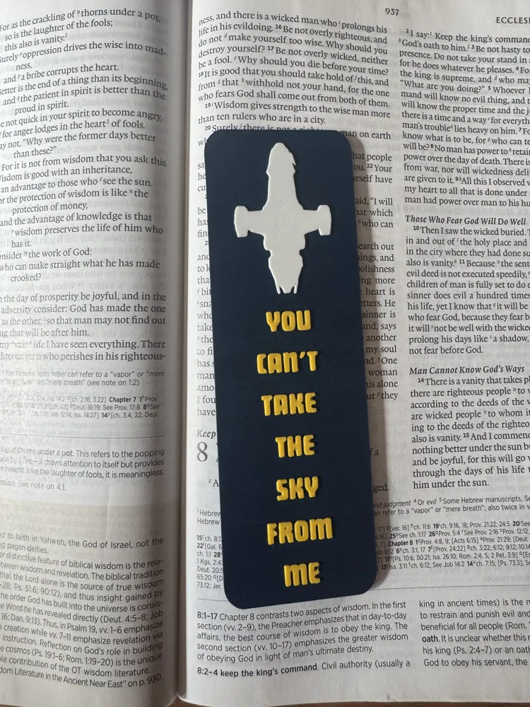 Firefly Bookmark - Free 3D Print Model - MakerWorld