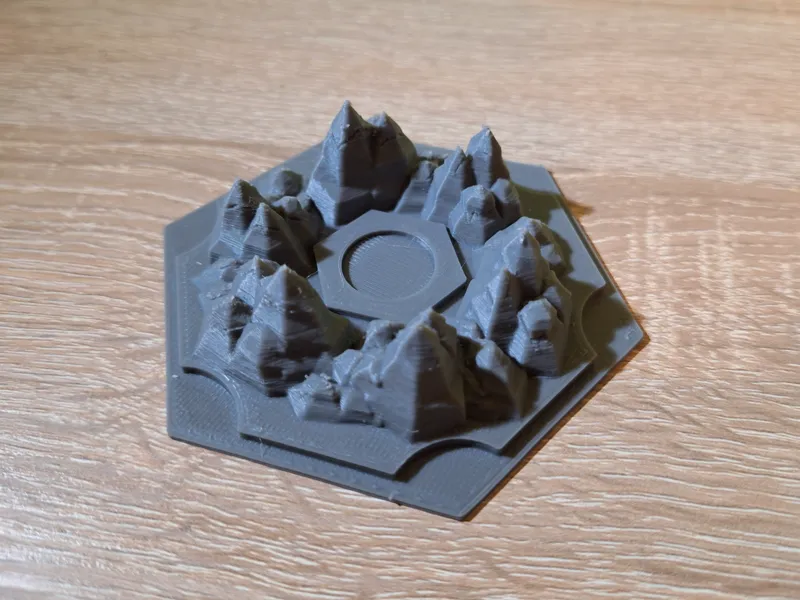 Catan Mountain Tile