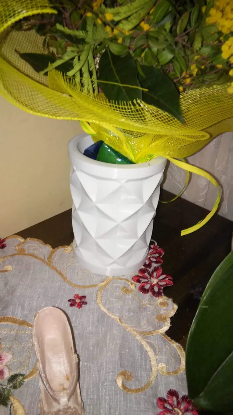 Fine textured Vase