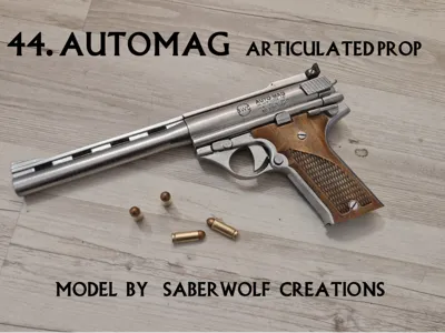 44. Automag Toy Replica Prop articulated
