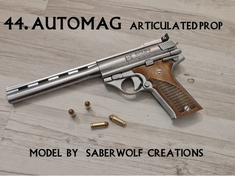 44. Automag Toy Replica Prop articulated