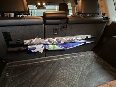 Umbrella hooks for Toyota Prado