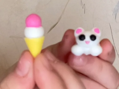 cute bear & ice cream