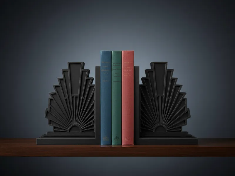 Art Deco Bookends