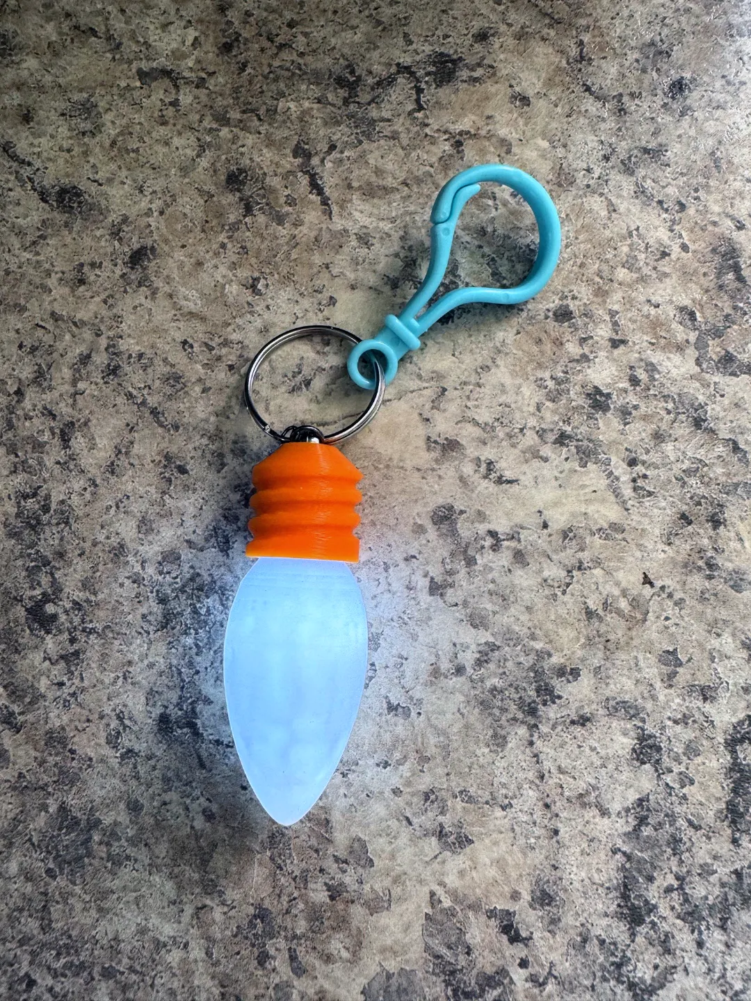 Large Christmas Light up Earring or Keychain view 2