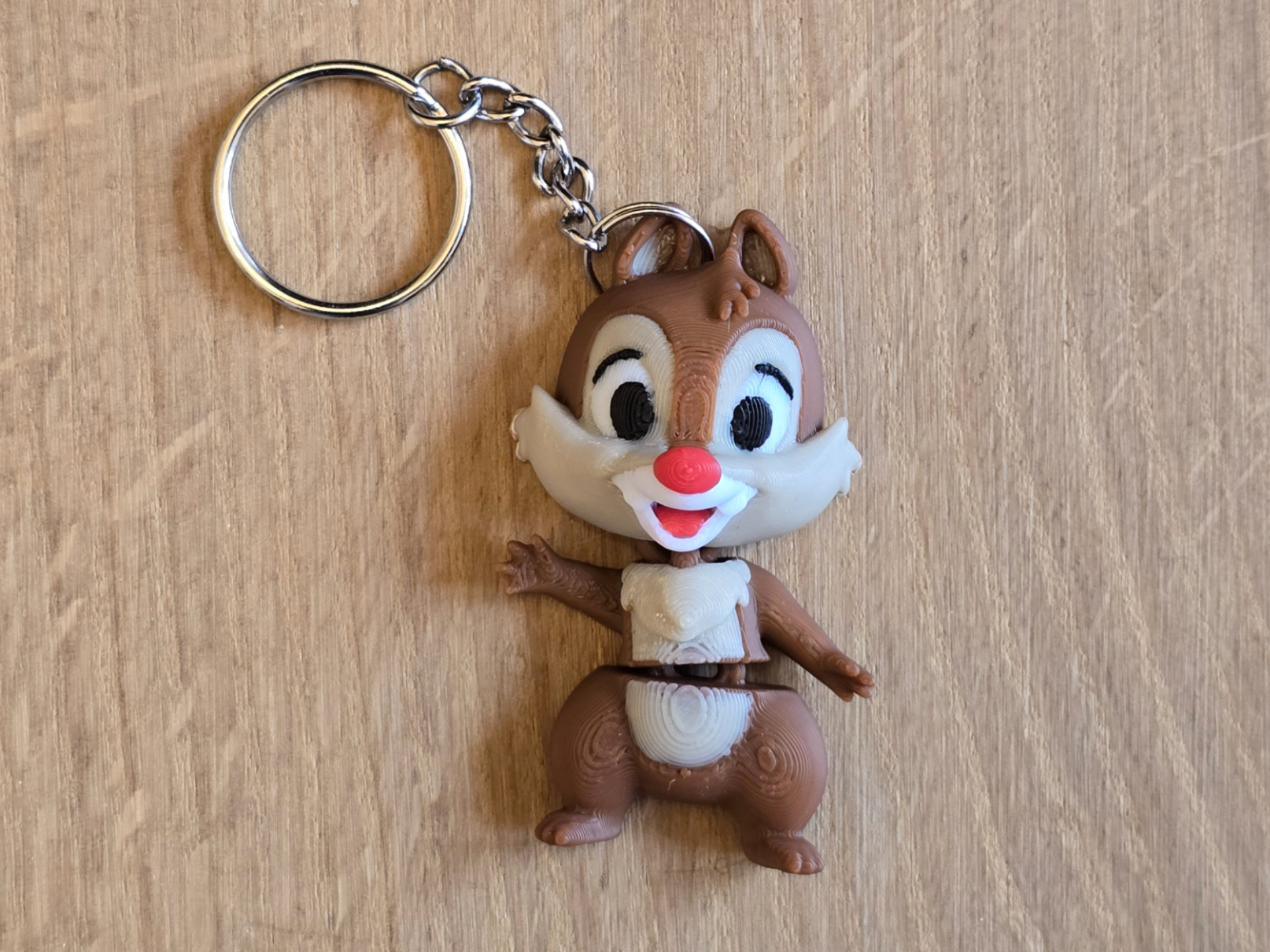 Chip and Dale -  Dale flexi keychain