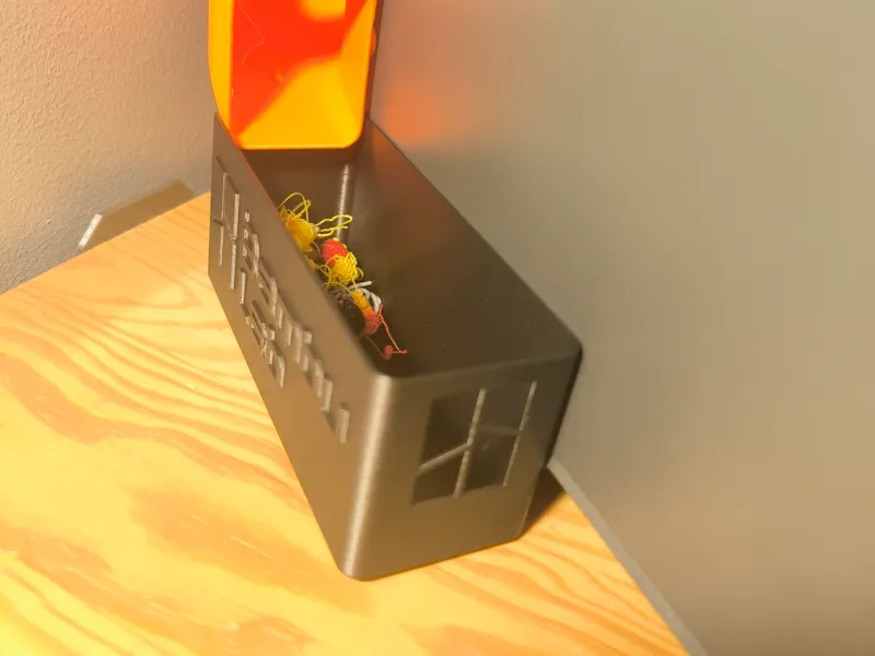 PooP chute dedicated box - X2D