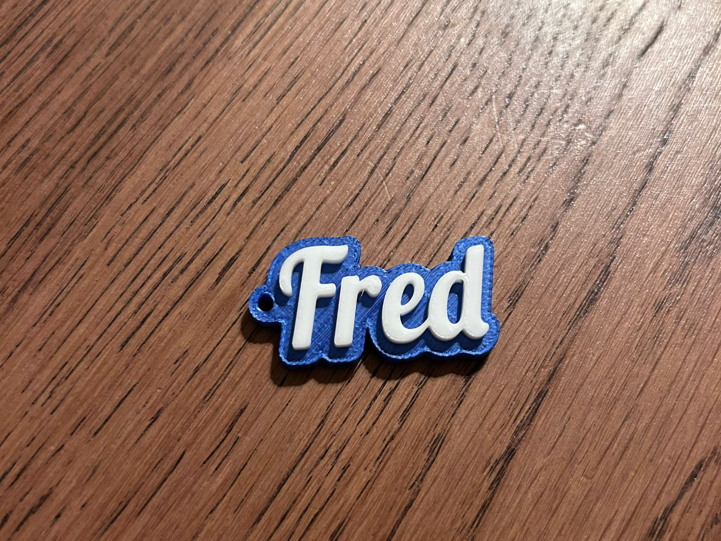 Fred name keichain