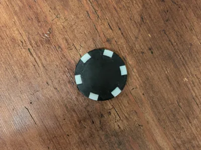 Poker Chip (NO AMS EMBEDDED 3D PRINT)