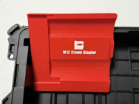 Gridfinity insert for M12 Stapler with Text