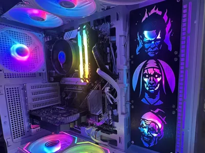Horror PC Fan Cover Set – 120mm