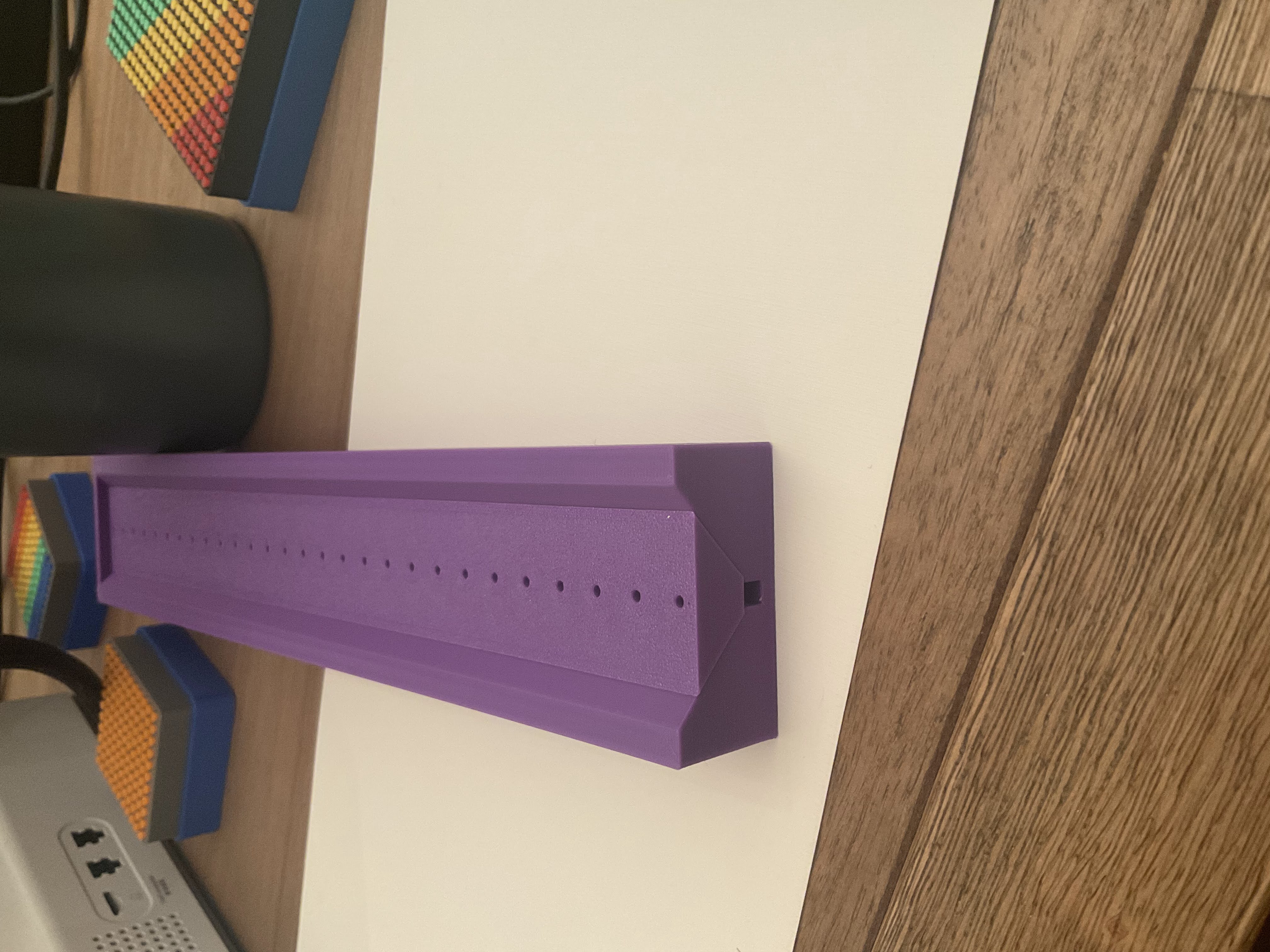 Miniatura 6 do modelo 3D Book Binding Punch Cradle