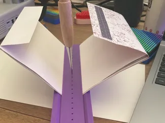 Book Binding Punch Cradle