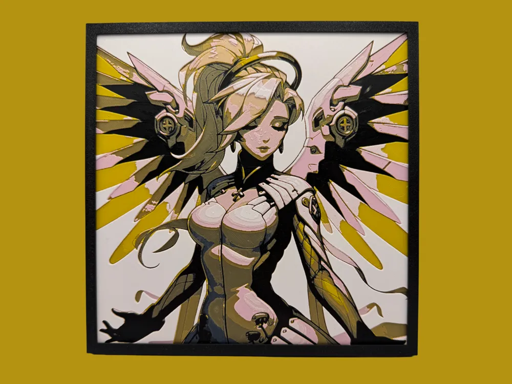 Mercy - Overwatch - Hueforge
