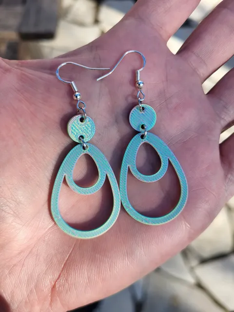 Earrings - 065 - Easy Print - Free