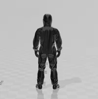 Figurine détaillée « Homme en combinaison nucléaire » — photo 4