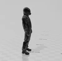 Figurine détaillée « Homme en combinaison nucléaire » — photo 5