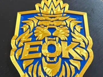 Edmonton Oil Kings Fan Medallion