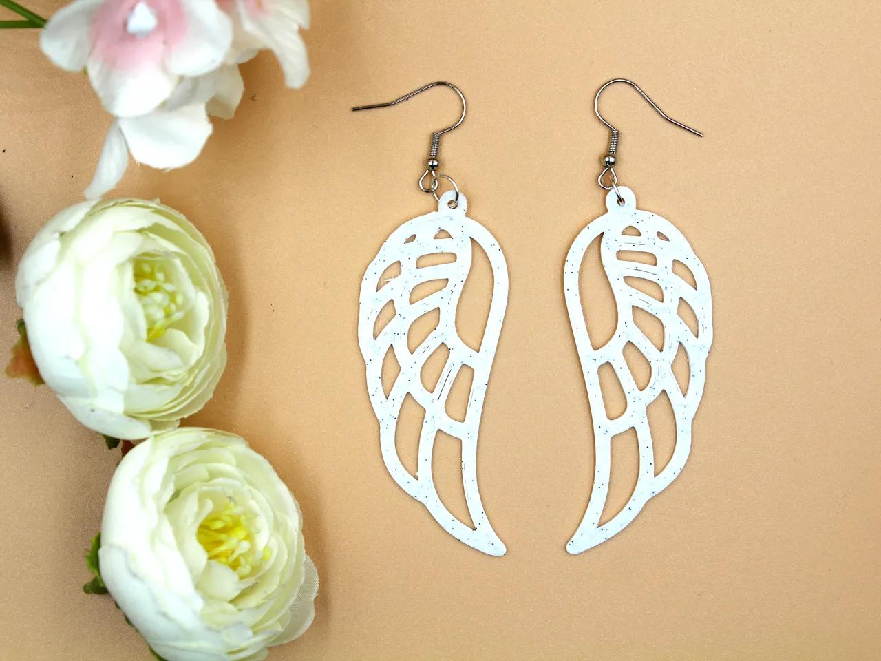 Set of /6 piece Angel's Wing Earring view 4