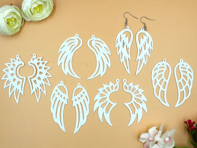 Set of /6 piece Angel's Wing Earring