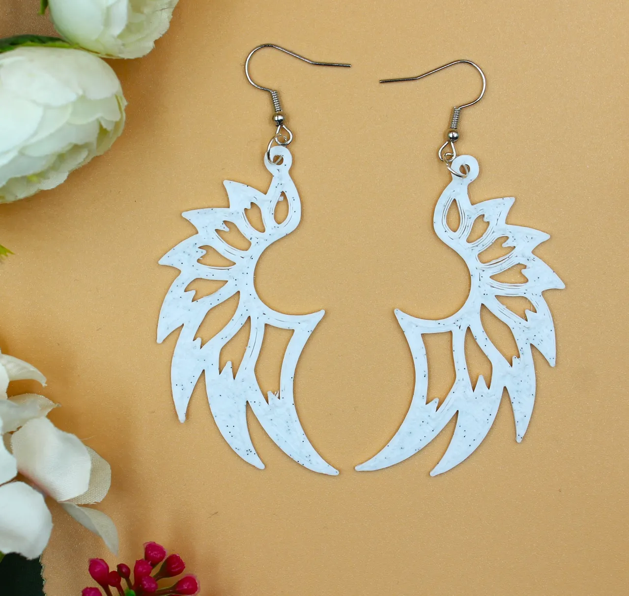 Set of /6 piece Angel's Wing Earring view 3
