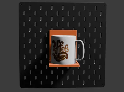foldable cupholder for skadis