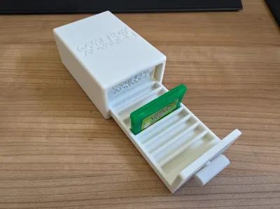 Gameboy Advance Sliding Game Storage Box