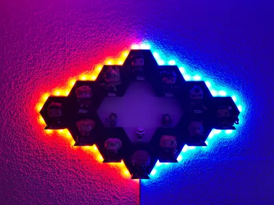 Funko Shelf with Optional LED Border