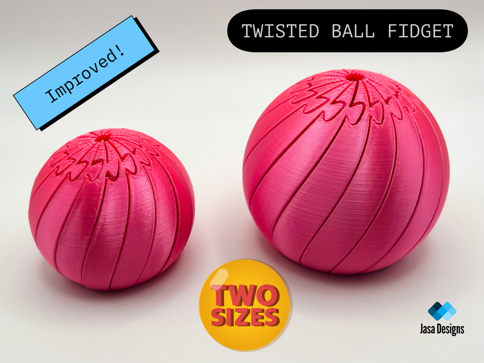 Twisted Ball Fidget - Two Sizes