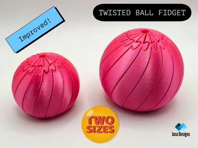 Twisted Ball Fidget - Two Sizes