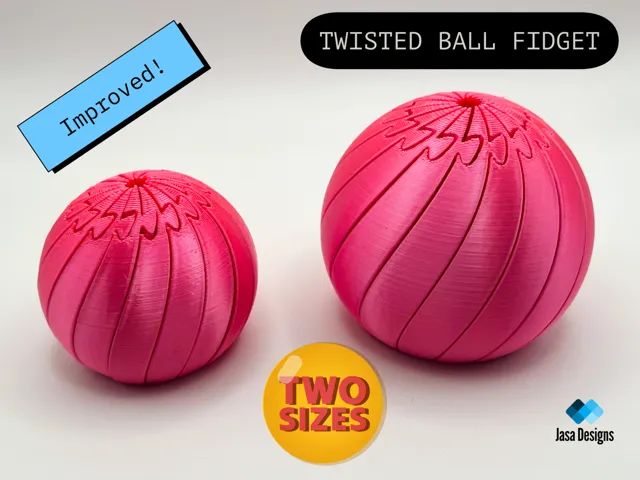 Twisted Ball Fidget - Two Sizes