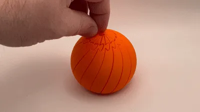 Twisted Ball Fidget - Two Sizes view 3