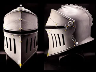 Knight warrior helmet