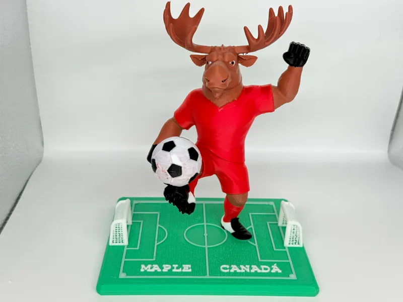 Maple Canada Mascot - 2026 World Cup Figure